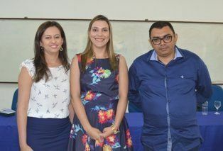 Gestores pro tempore do Icet: Tae, Katiane Nogueira, Keyla Ramos e Lúcio Fábio da Silva